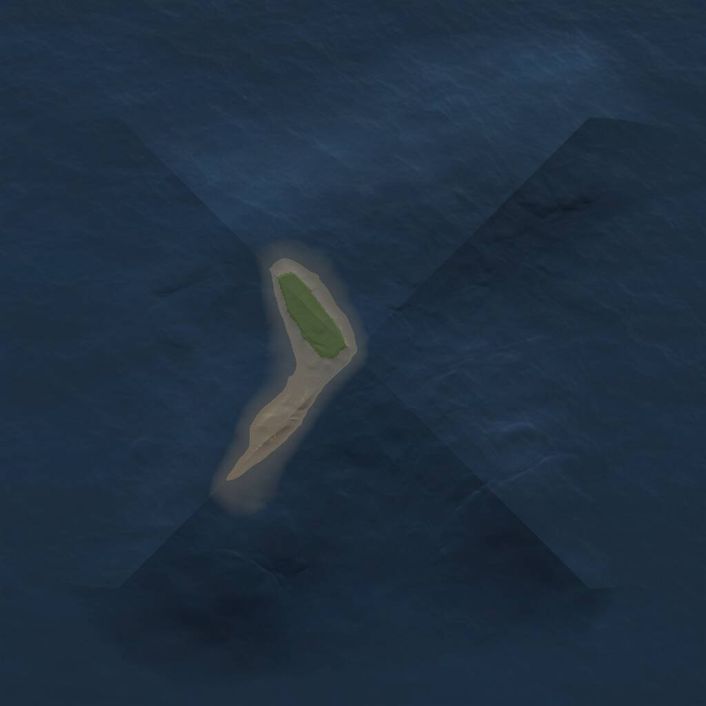 Rust Map: Procedural Map, Size: 1000, Seed: 1081788321, 1 Monuments