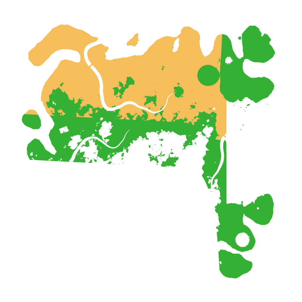 Biome Rust Map: Procedural Map, Size: 3800, Seed: 938450619