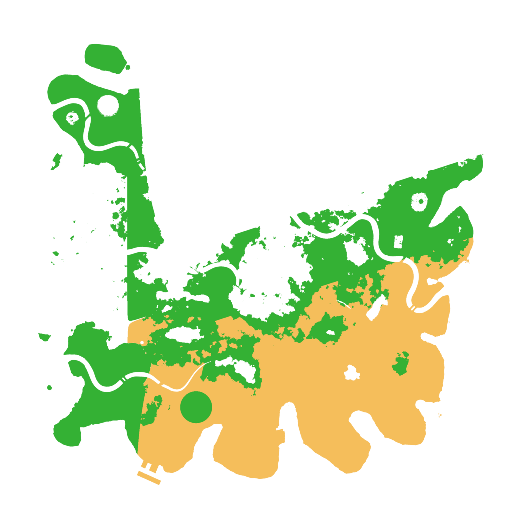 Biome Rust Map: Procedural Map, Size: 4250, Seed: 1208660113