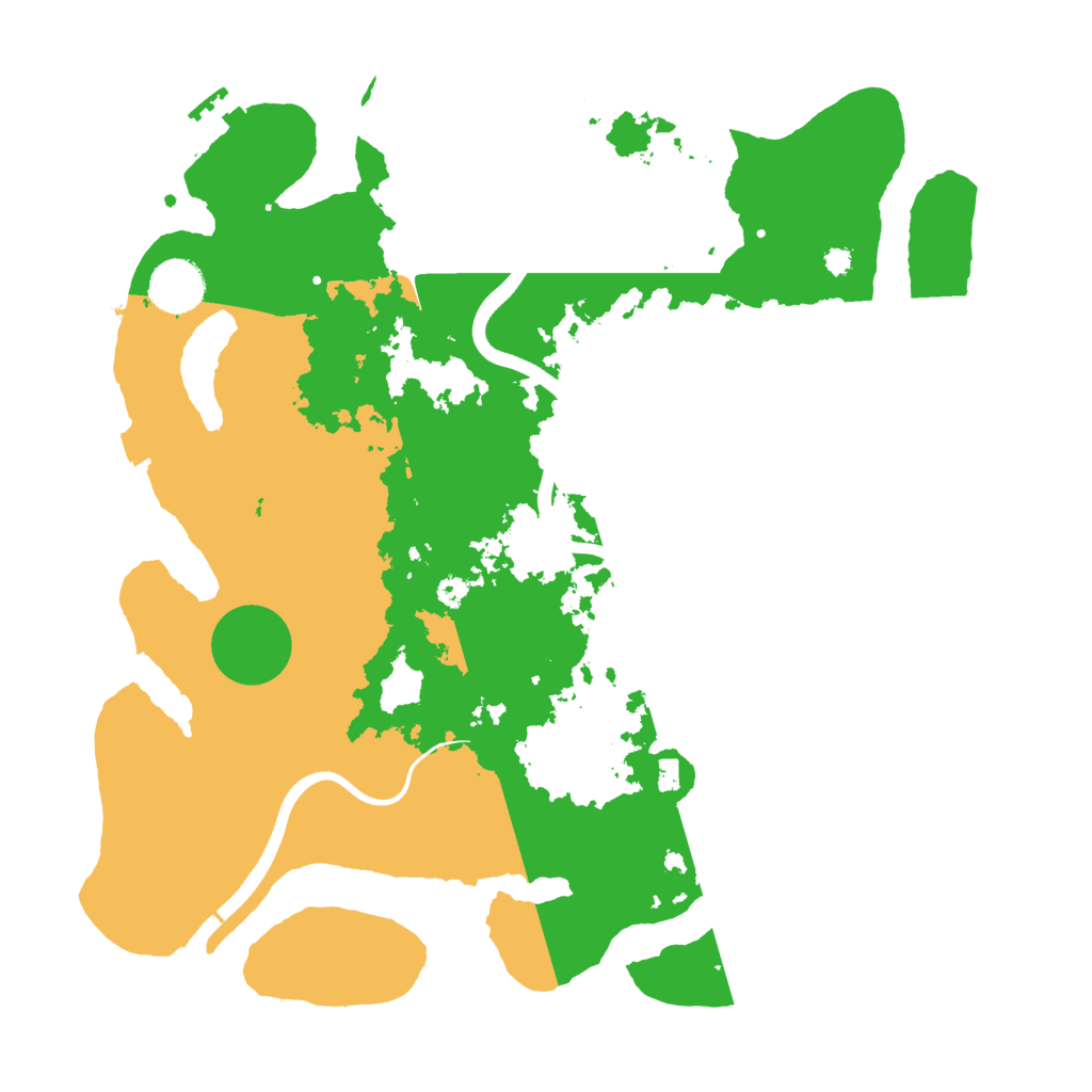 Biome Rust Map: Procedural Map, Size: 3600, Seed: 916868700