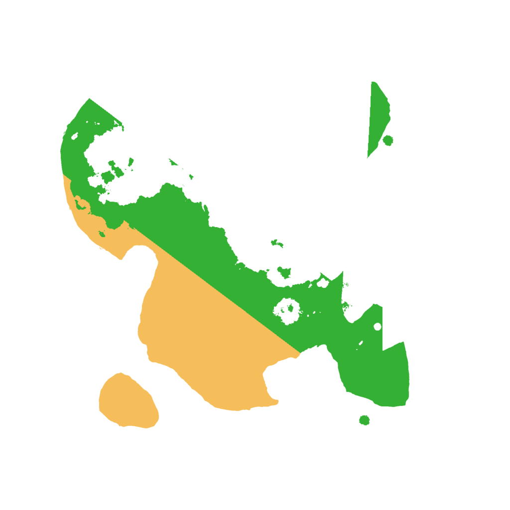 Biome Rust Map: Procedural Map, Size: 2000, Seed: 1334036639