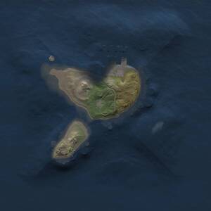 Thumbnail Rust Map: Procedural Map, Size: 1500, Seed: 485281378, 2 Monuments