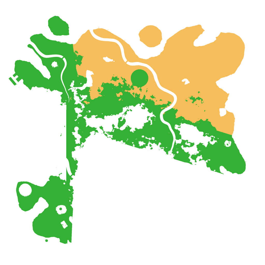 Biome Rust Map: Procedural Map, Size: 4000, Seed: 709595383