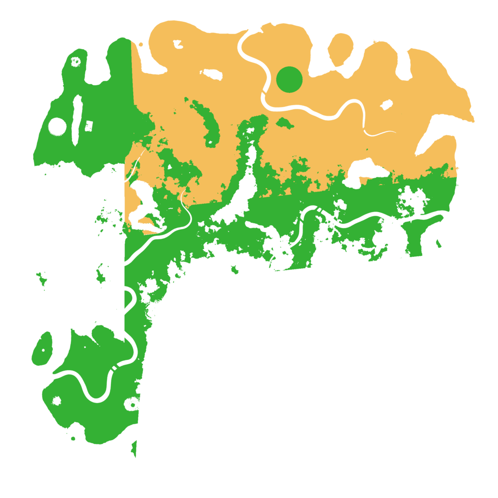 Biome Rust Map: Procedural Map, Size: 5000, Seed: 847261935