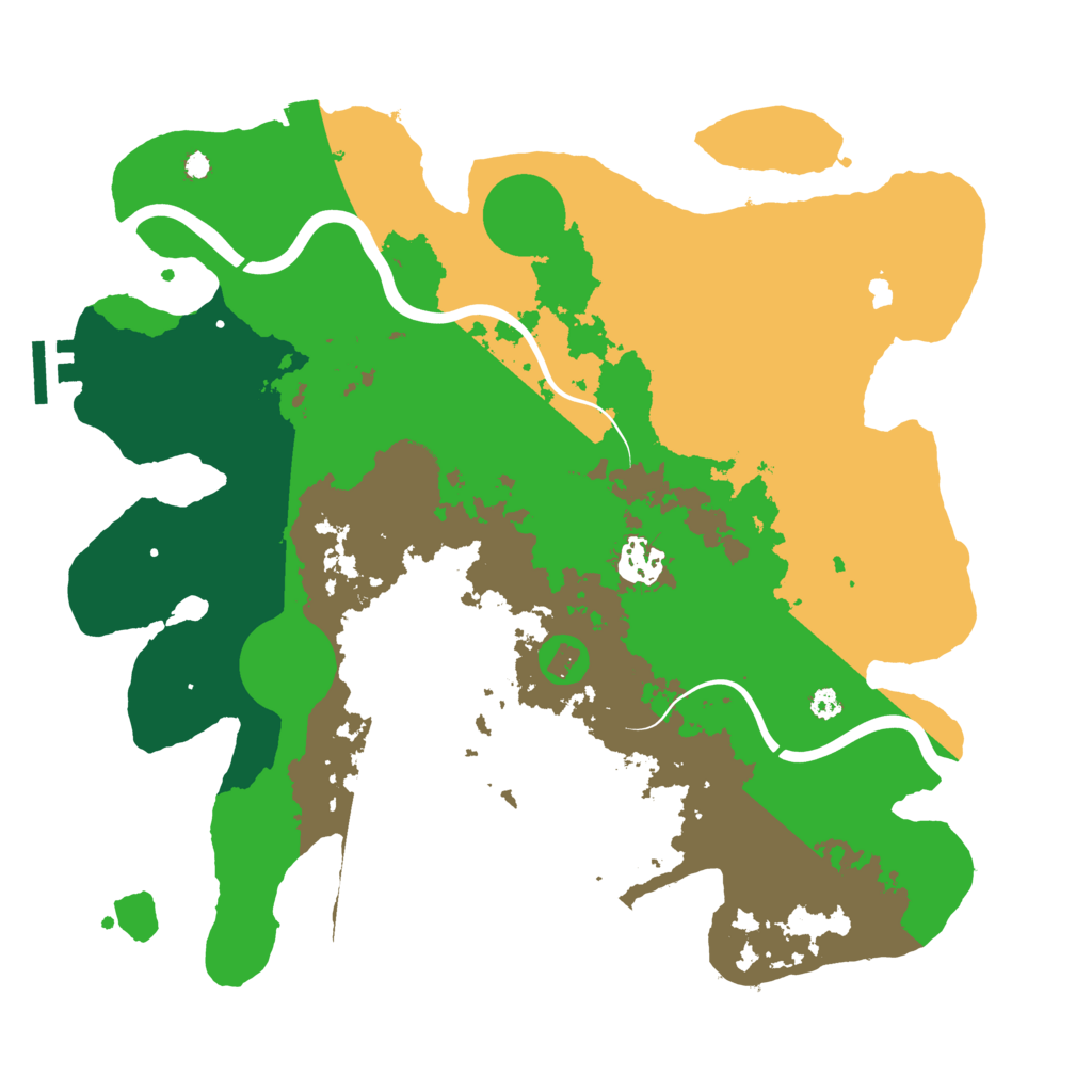 Biome Rust Map: Procedural Map, Size: 3500, Seed: 767954984