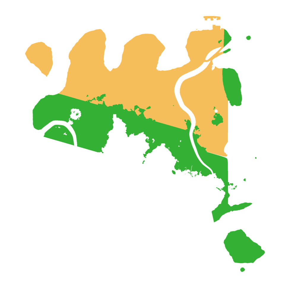 Biome Rust Map: Procedural Map, Size: 2748, Seed: 2147483647