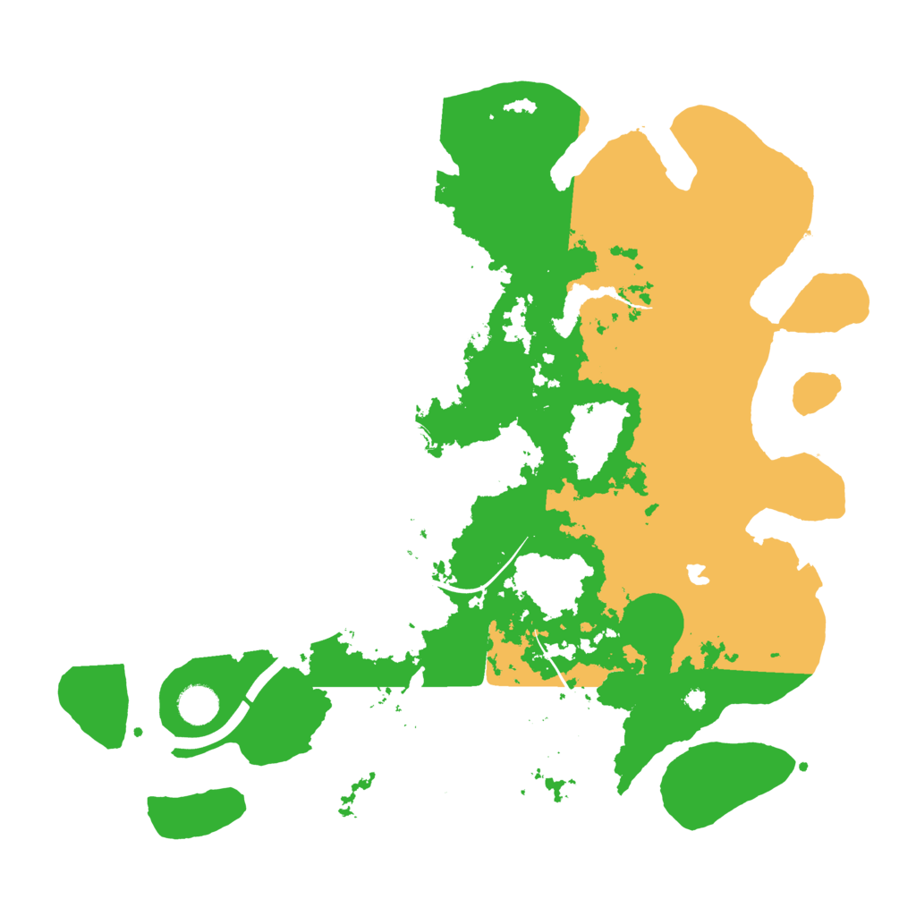 Biome Rust Map: Procedural Map, Size: 4000, Seed: 50568