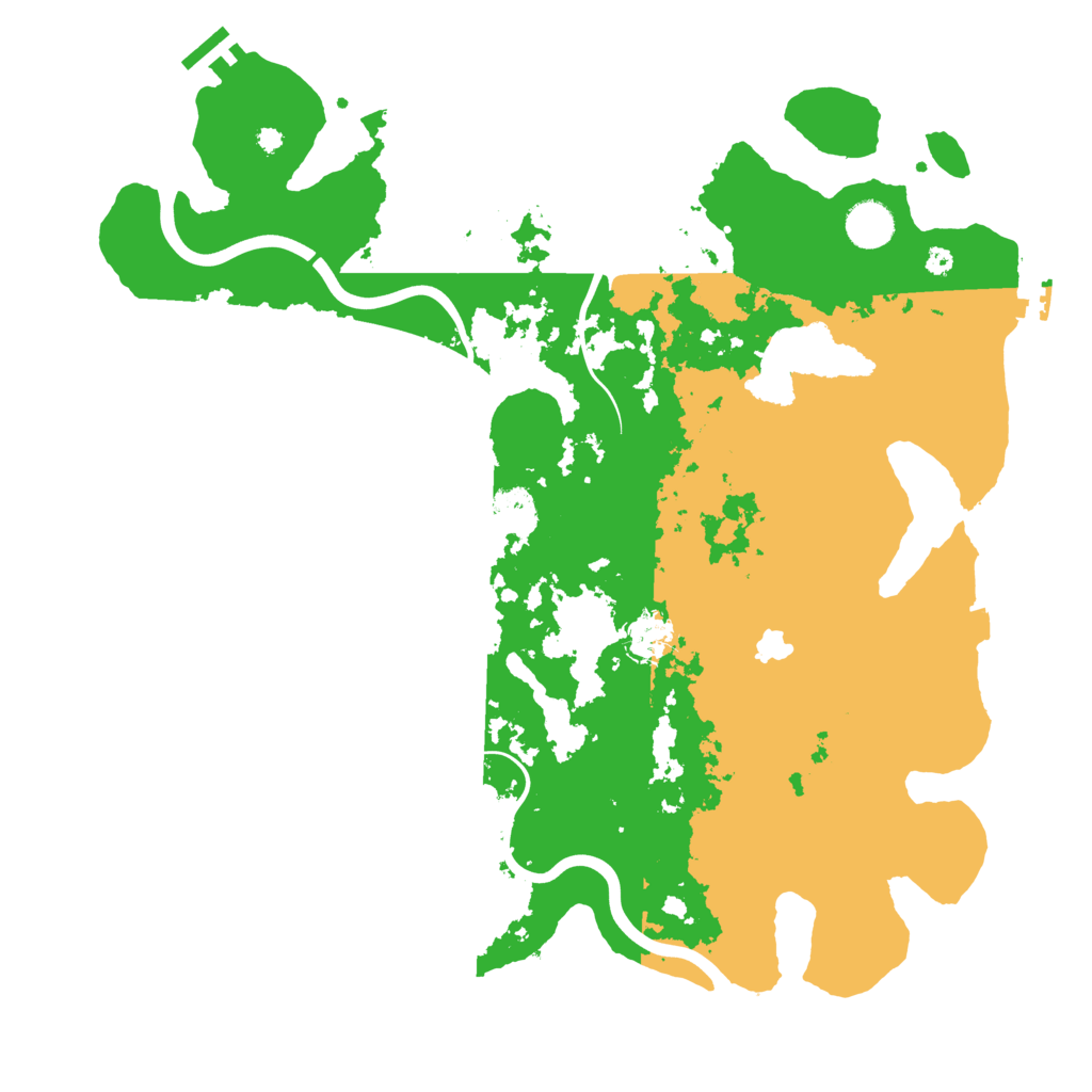 Biome Rust Map: Procedural Map, Size: 4000, Seed: 1671671228