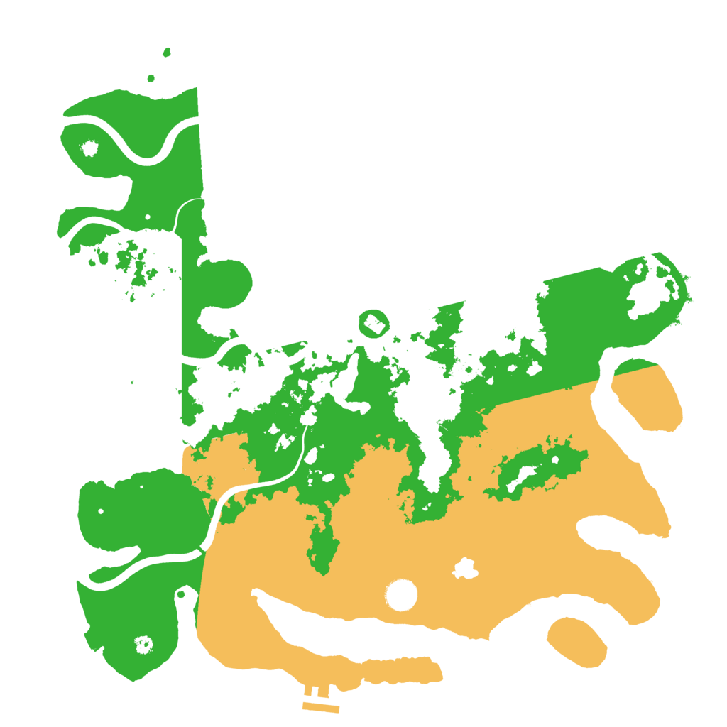 Biome Rust Map: Procedural Map, Size: 4000, Seed: 201748678