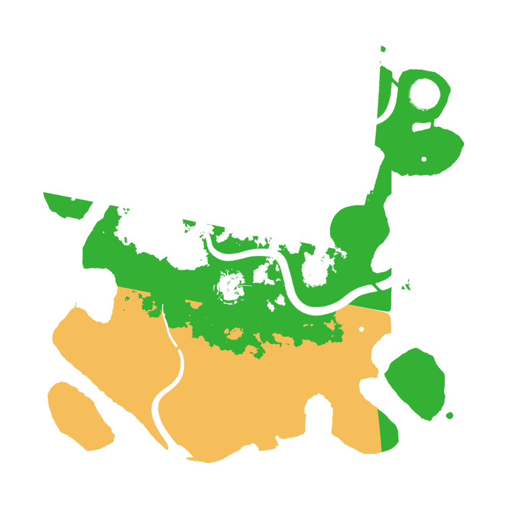 Biome Rust Map: Procedural Map, Size: 3000, Seed: 1166142245