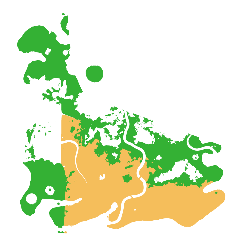 Biome Rust Map: Procedural Map, Size: 4000, Seed: 66279
