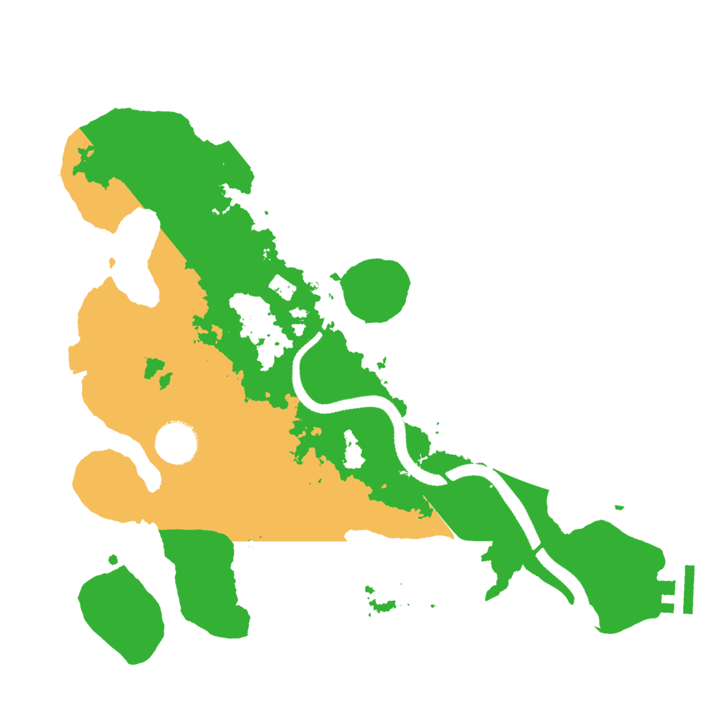 Biome Rust Map: Procedural Map, Size: 3000, Seed: 487367