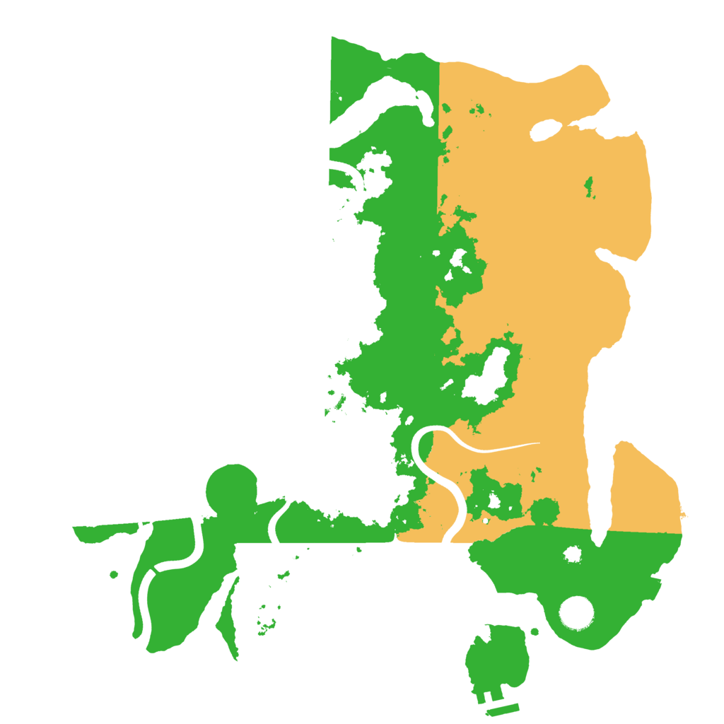 Biome Rust Map: Procedural Map, Size: 3750, Seed: 1606610275