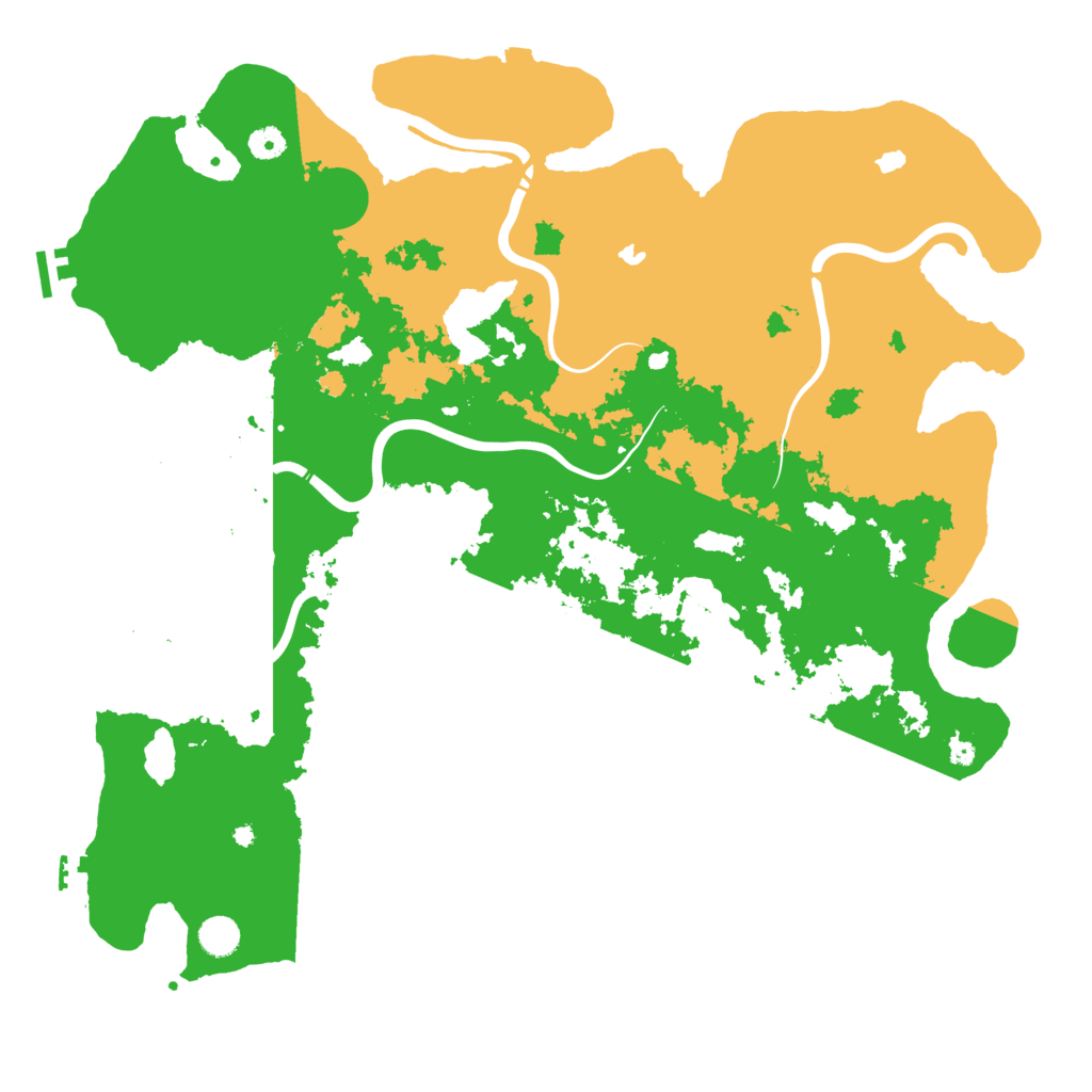 Biome Rust Map: Procedural Map, Size: 4715, Seed: 4715