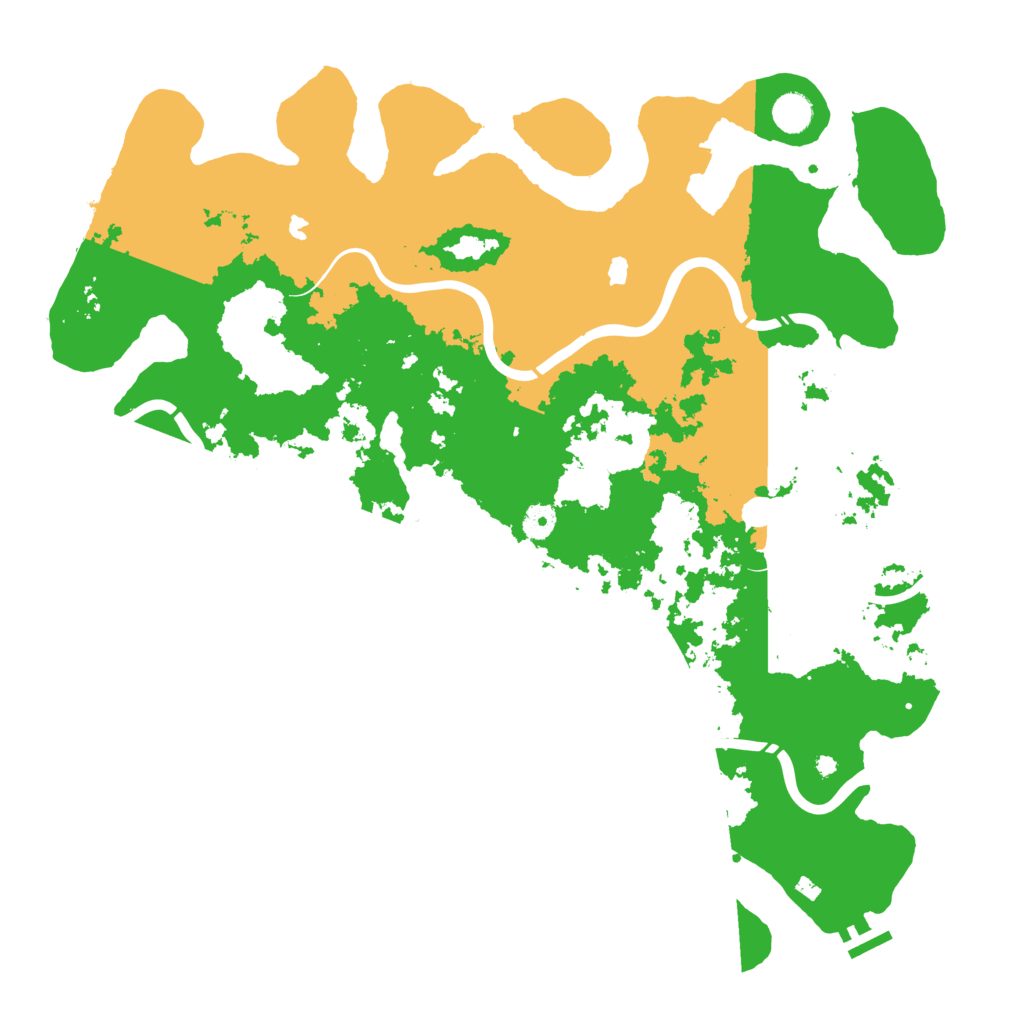 Biome Rust Map: Procedural Map, Size: 4500, Seed: 766163654