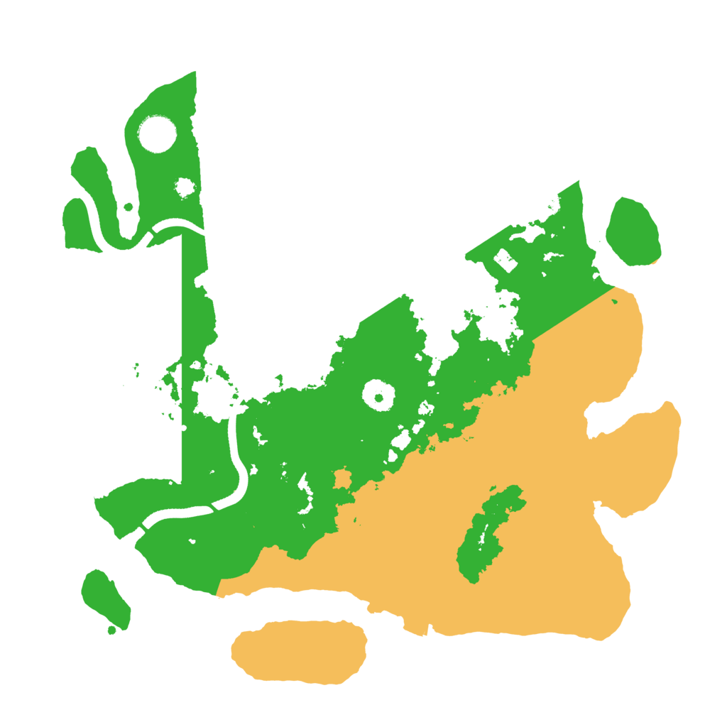 Biome Rust Map: Procedural Map, Size: 3427, Seed: 3427