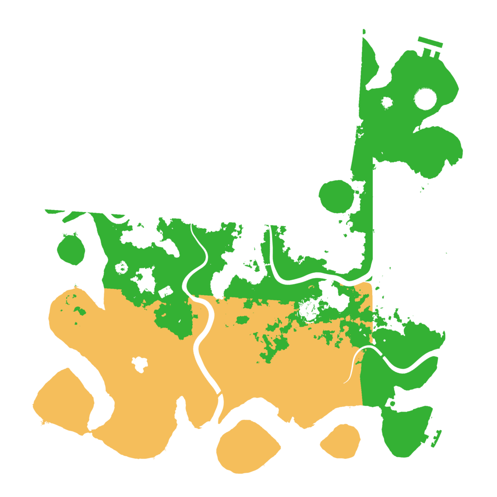 Biome Rust Map: Procedural Map, Size: 4000, Seed: 1752517080