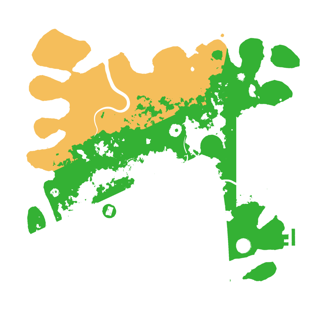 Biome Rust Map: Procedural Map, Size: 3750, Seed: 1225470564