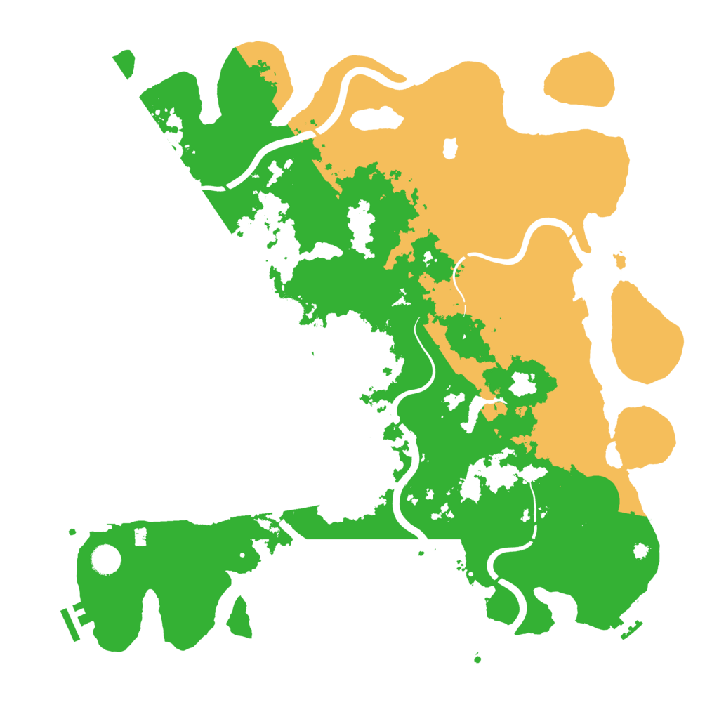 Biome Rust Map: Procedural Map, Size: 4250, Seed: 1629858655