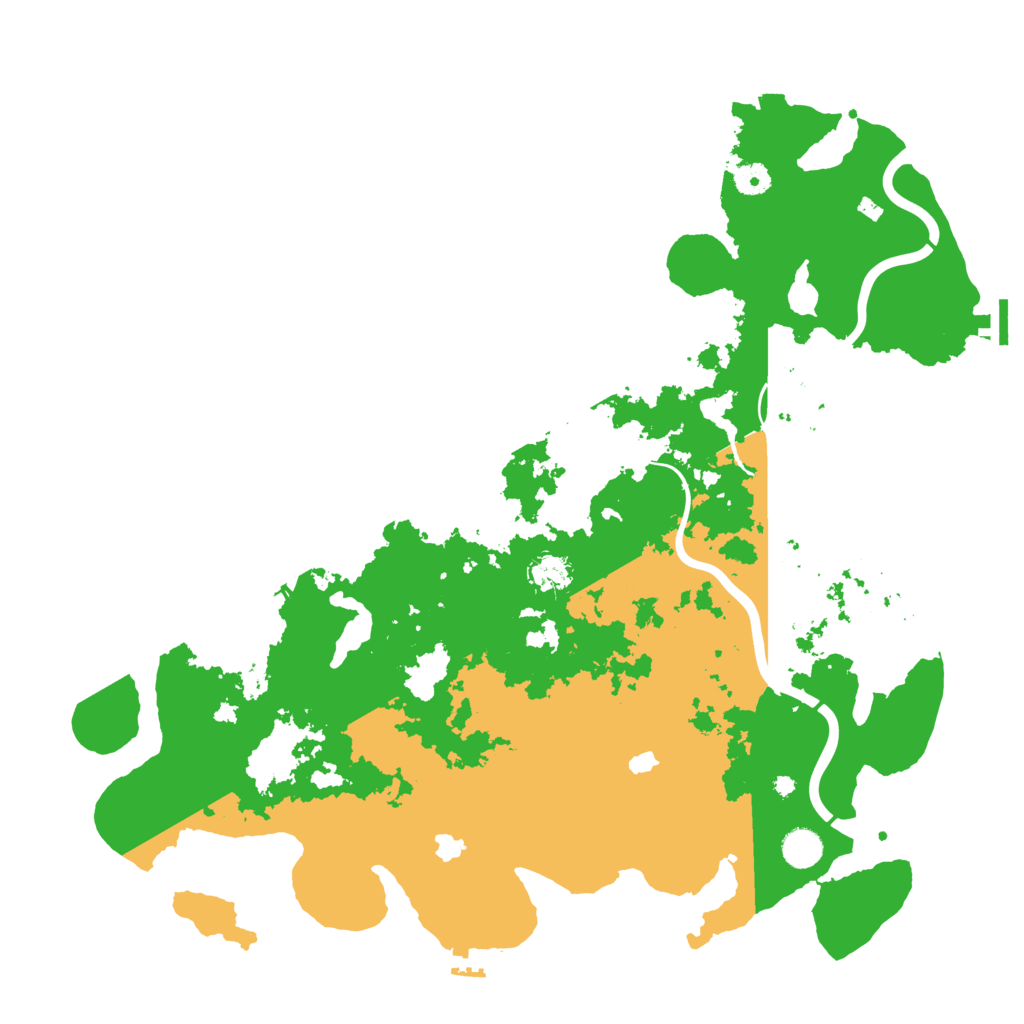 Biome Rust Map: Procedural Map, Size: 4500, Seed: 2065899133
