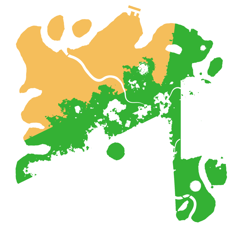 Biome Rust Map: Procedural Map, Size: 3850, Seed: 426741085