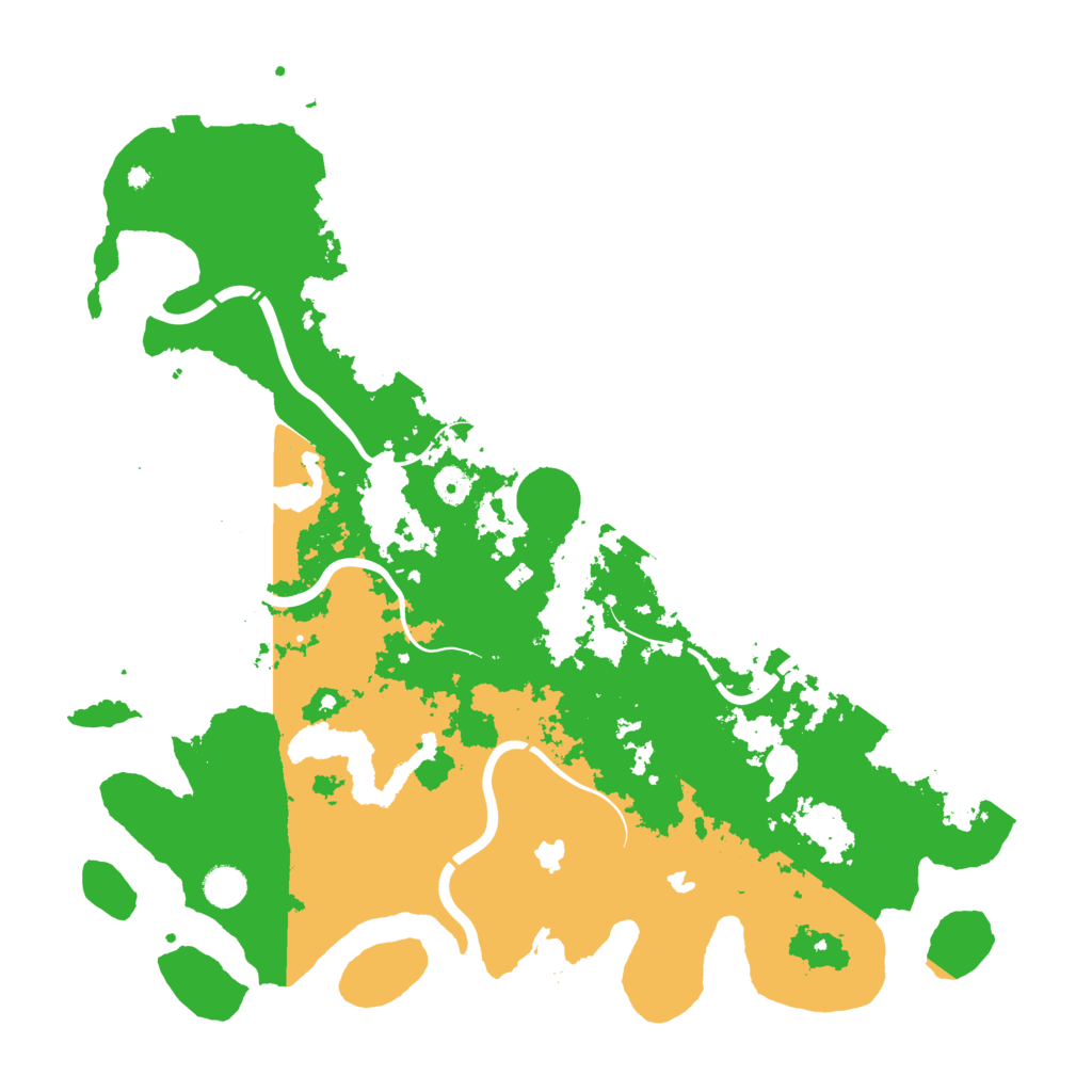 Biome Rust Map: Procedural Map, Size: 4500, Seed: 296655562