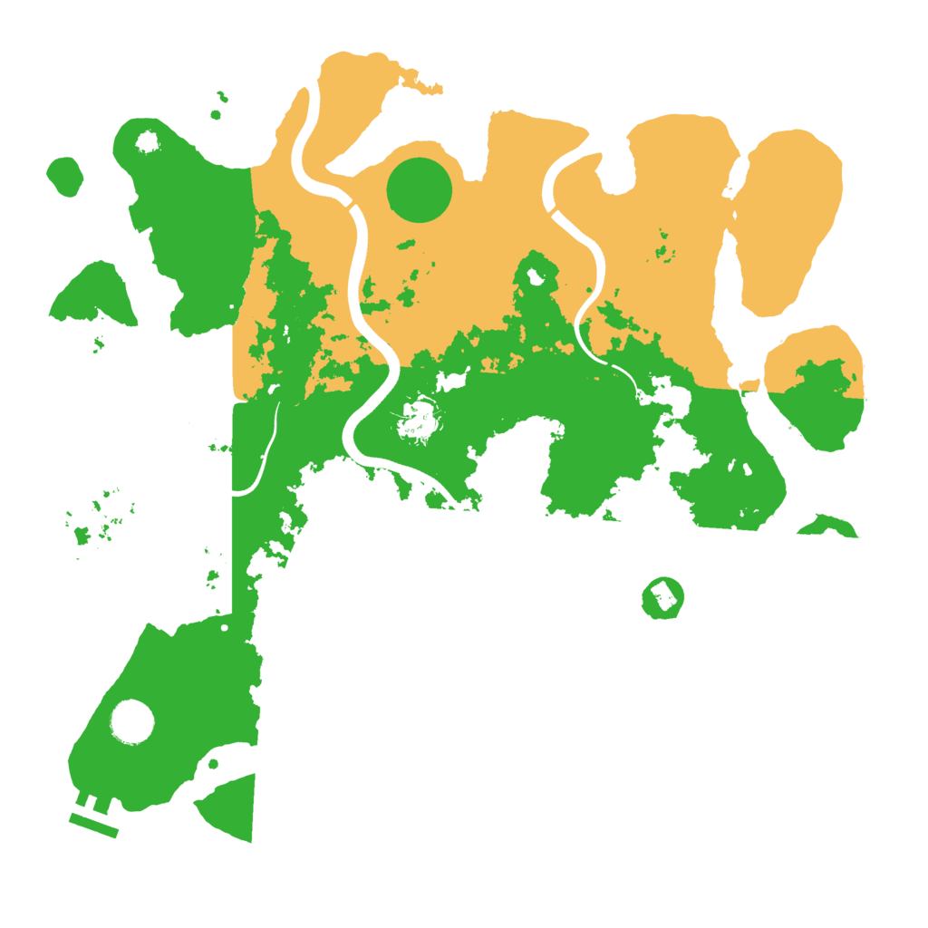Biome Rust Map: Procedural Map, Size: 3750, Seed: 1853635369