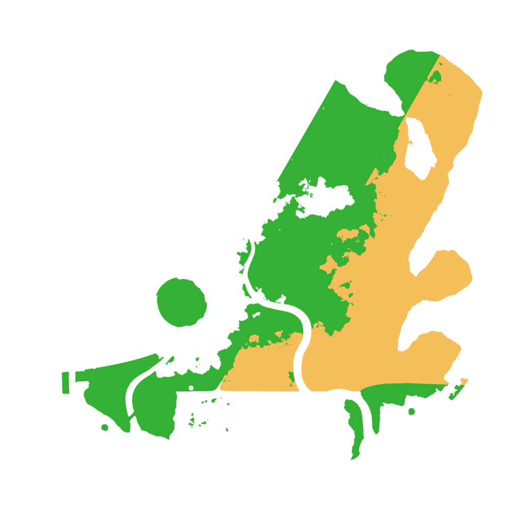 Biome Rust Map: Procedural Map, Size: 3000, Seed: 697534