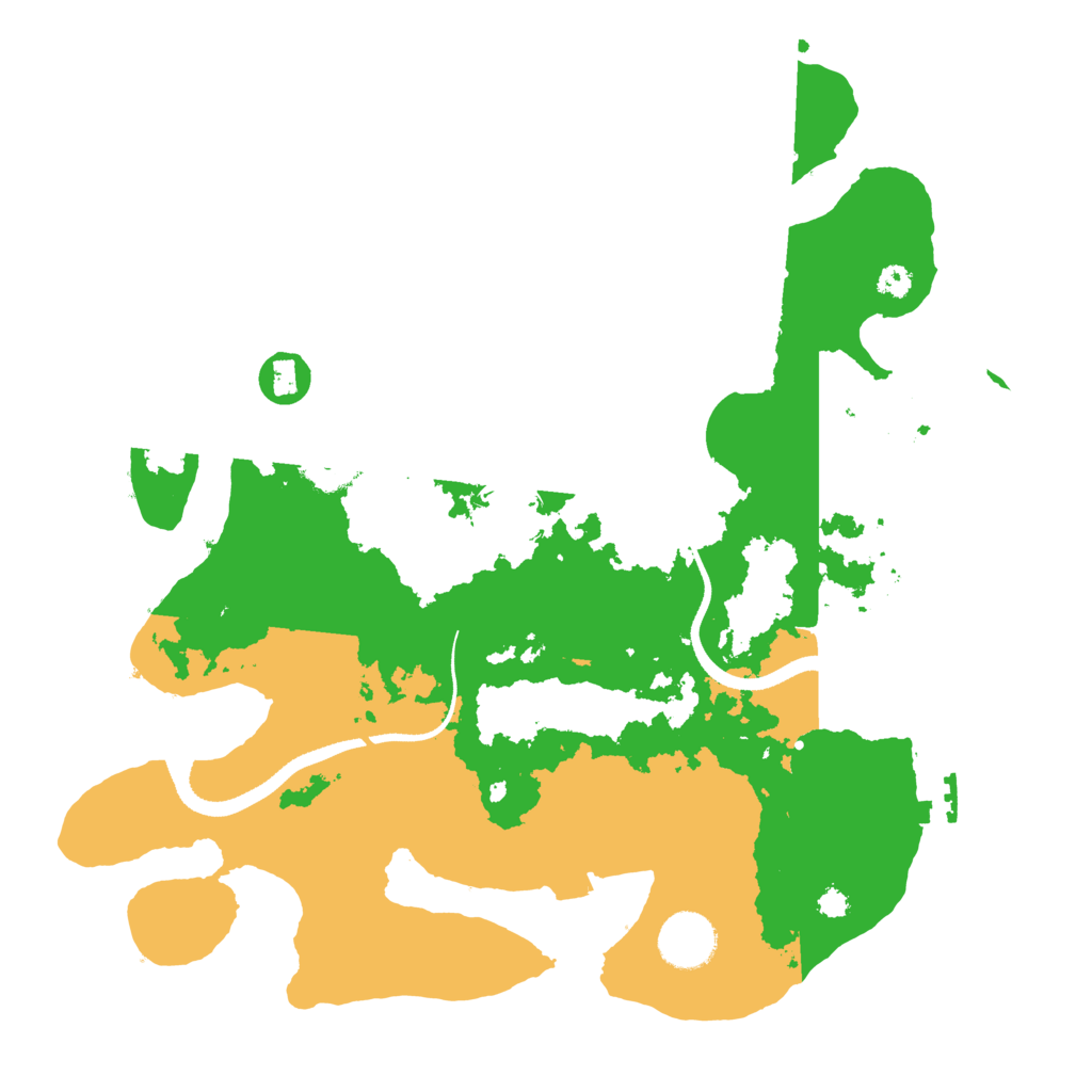 Biome Rust Map: Procedural Map, Size: 3356, Seed: 47156
