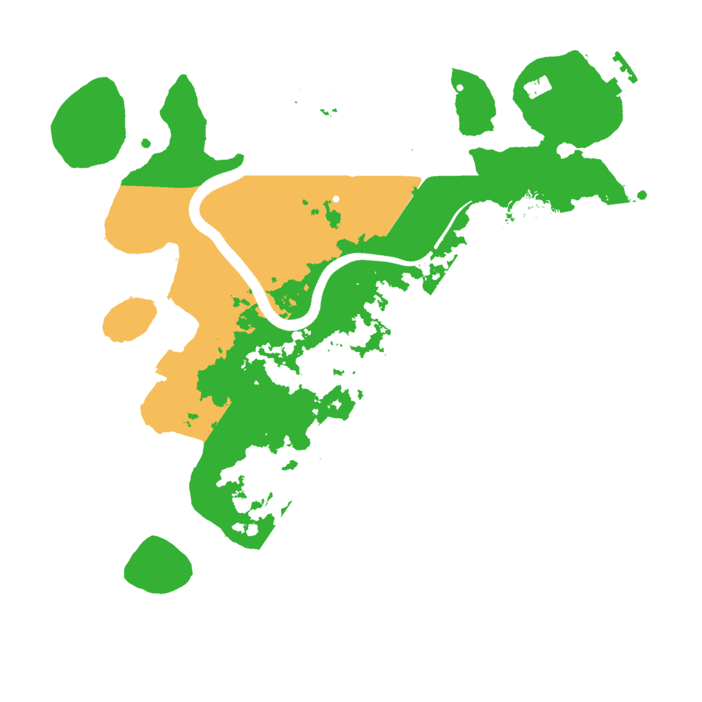 Biome Rust Map: Procedural Map, Size: 3000, Seed: 330864100