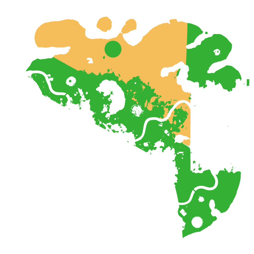 Biome Rust Map: Procedural Map, Size: 4000, Seed: 1702963215