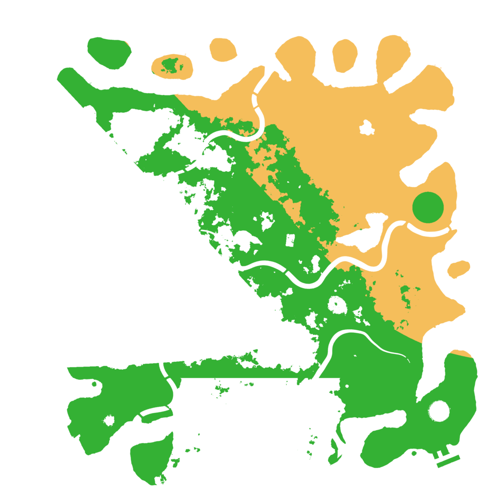 Biome Rust Map: Procedural Map, Size: 4250, Seed: 1433208573