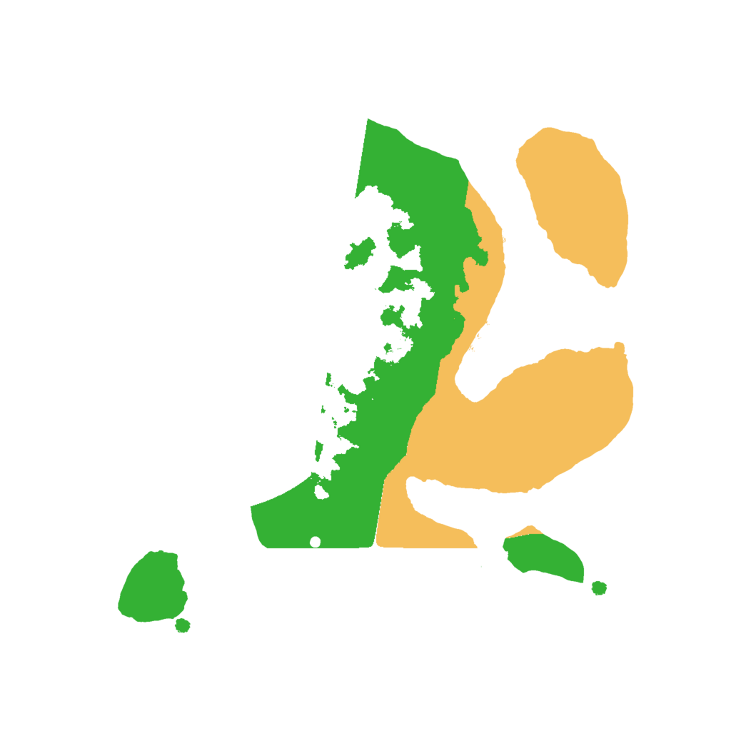 Biome Rust Map: Procedural Map, Size: 2000, Seed: 1733767408