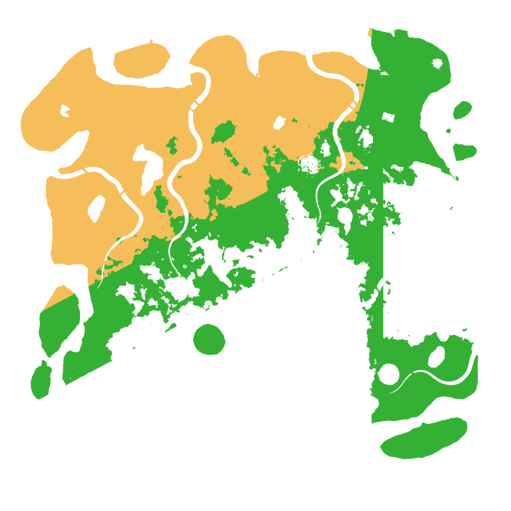 Biome Rust Map: Procedural Map, Size: 4500, Seed: 5435731