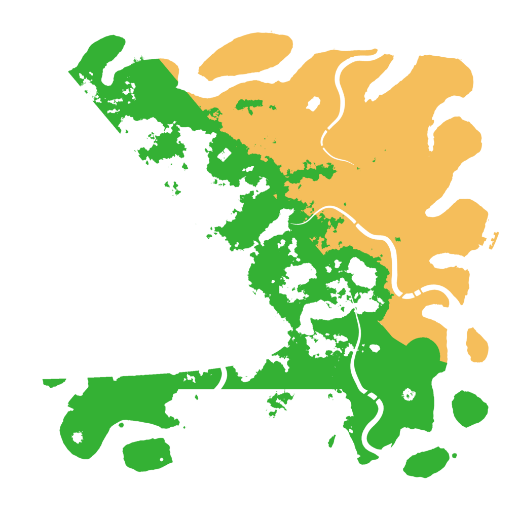Biome Rust Map: Procedural Map, Size: 4250, Seed: 1139576548