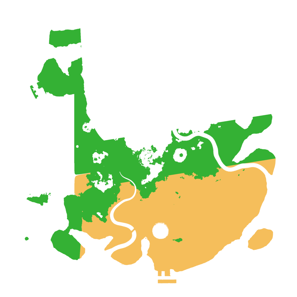 Biome Rust Map: Procedural Map, Size: 3250, Seed: 513582595