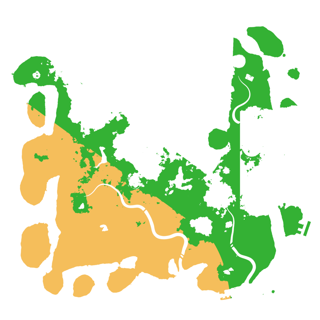 Biome Rust Map: Procedural Map, Size: 4250, Seed: 1661382212