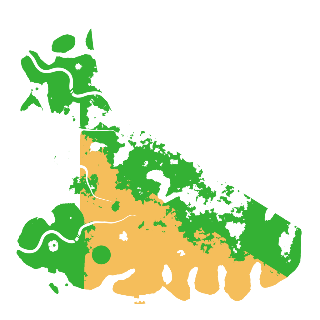 Biome Rust Map: Procedural Map, Size: 4500, Seed: 1852263703