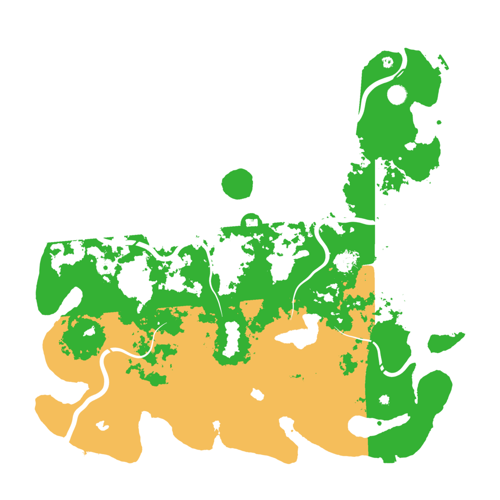 Biome Rust Map: Procedural Map, Size: 4500, Seed: 1498759060