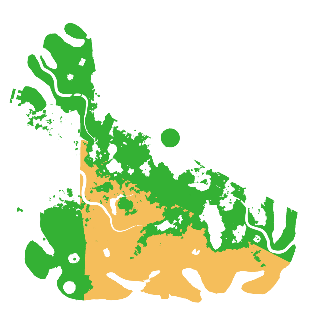 Biome Rust Map: Procedural Map, Size: 4500, Seed: 1671850681