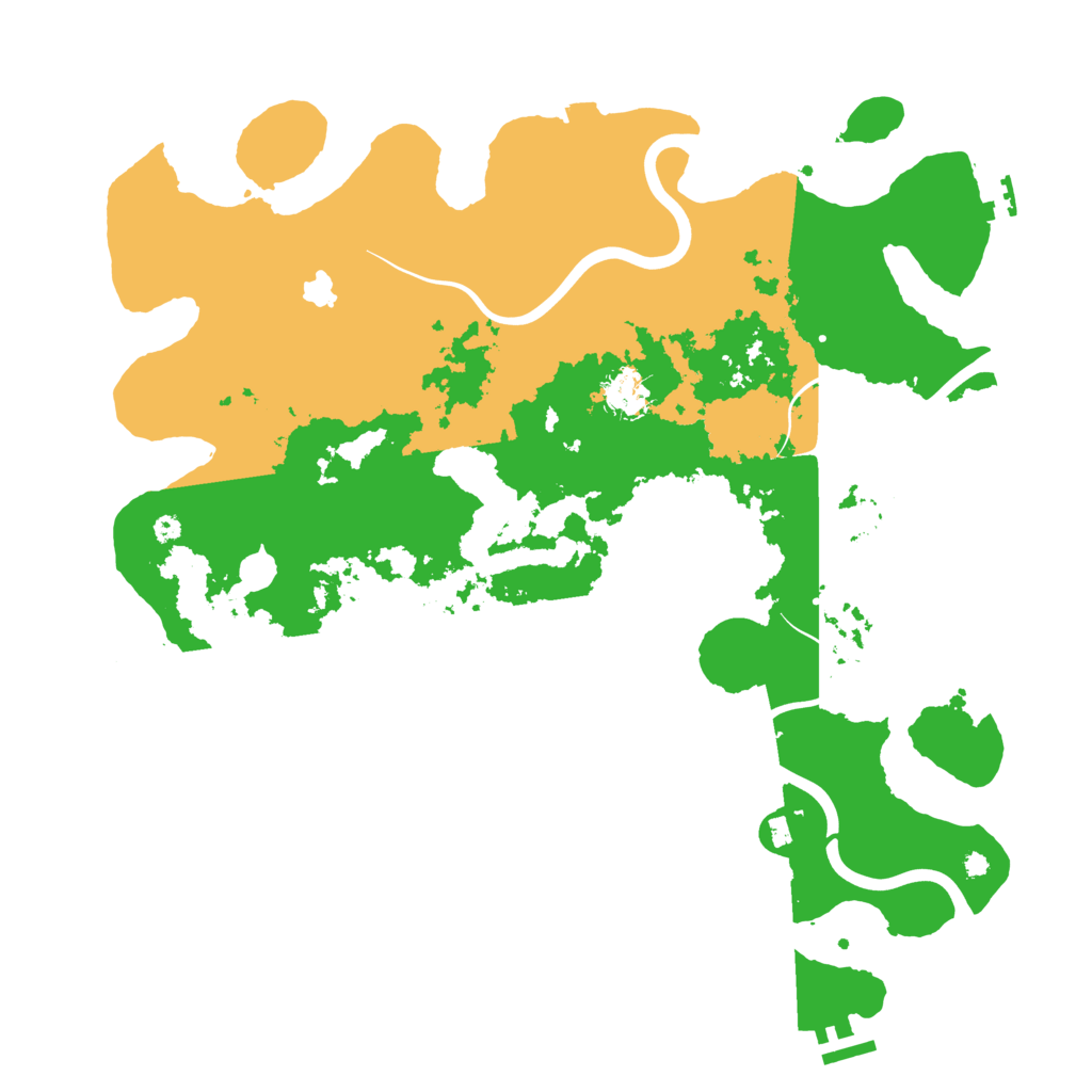 Biome Rust Map: Procedural Map, Size: 4050, Seed: 1112727289