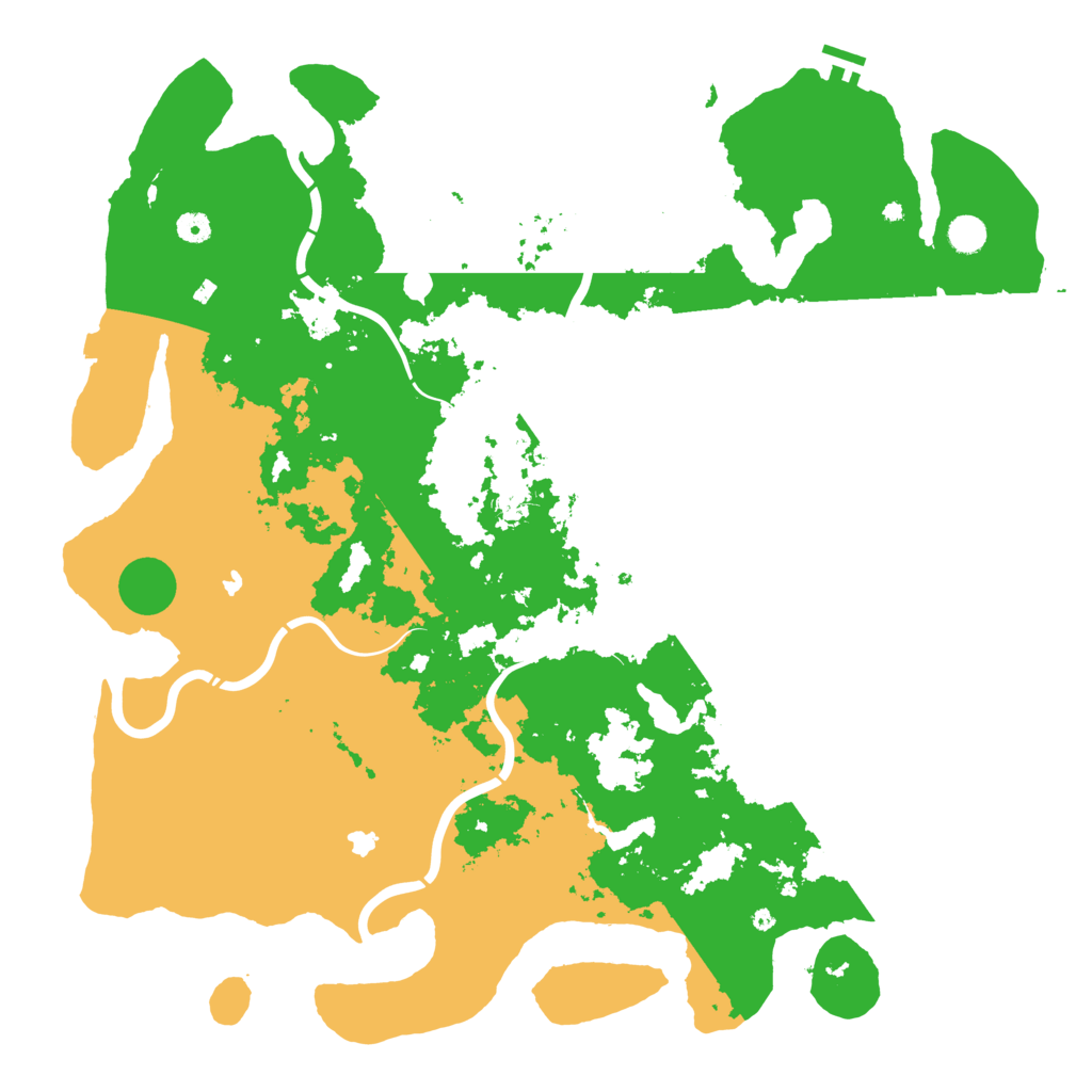 Biome Rust Map: Procedural Map, Size: 5000, Seed: 316533952