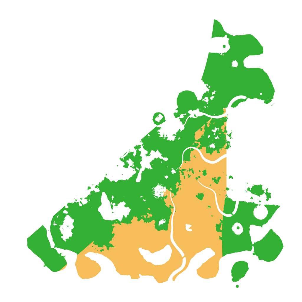 Biome Rust Map: Procedural Map, Size: 4050, Seed: 1805037879