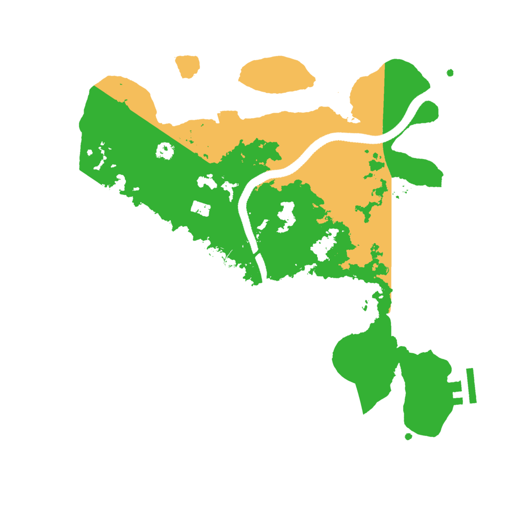 Biome Rust Map: Procedural Map, Size: 3000, Seed: 1919587