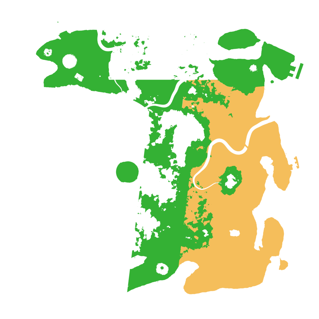 Biome Rust Map: Procedural Map, Size: 4000, Seed: 122024302