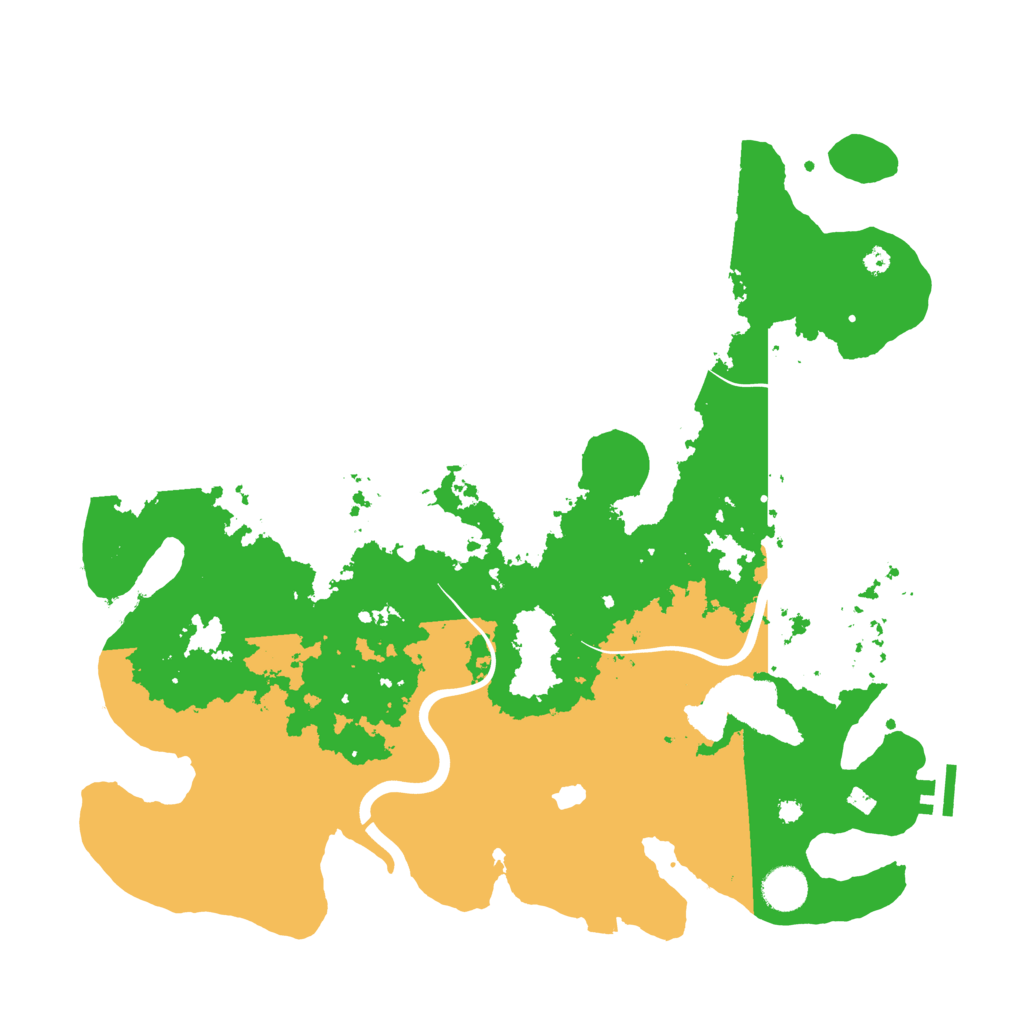 Biome Rust Map: Procedural Map, Size: 4000, Seed: 1498759060