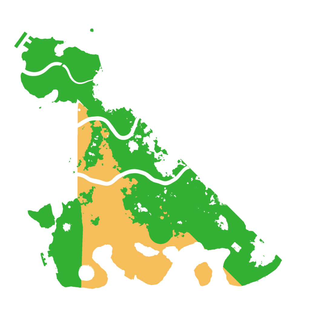 Biome Rust Map: Procedural Map, Size: 3500, Seed: 906353035