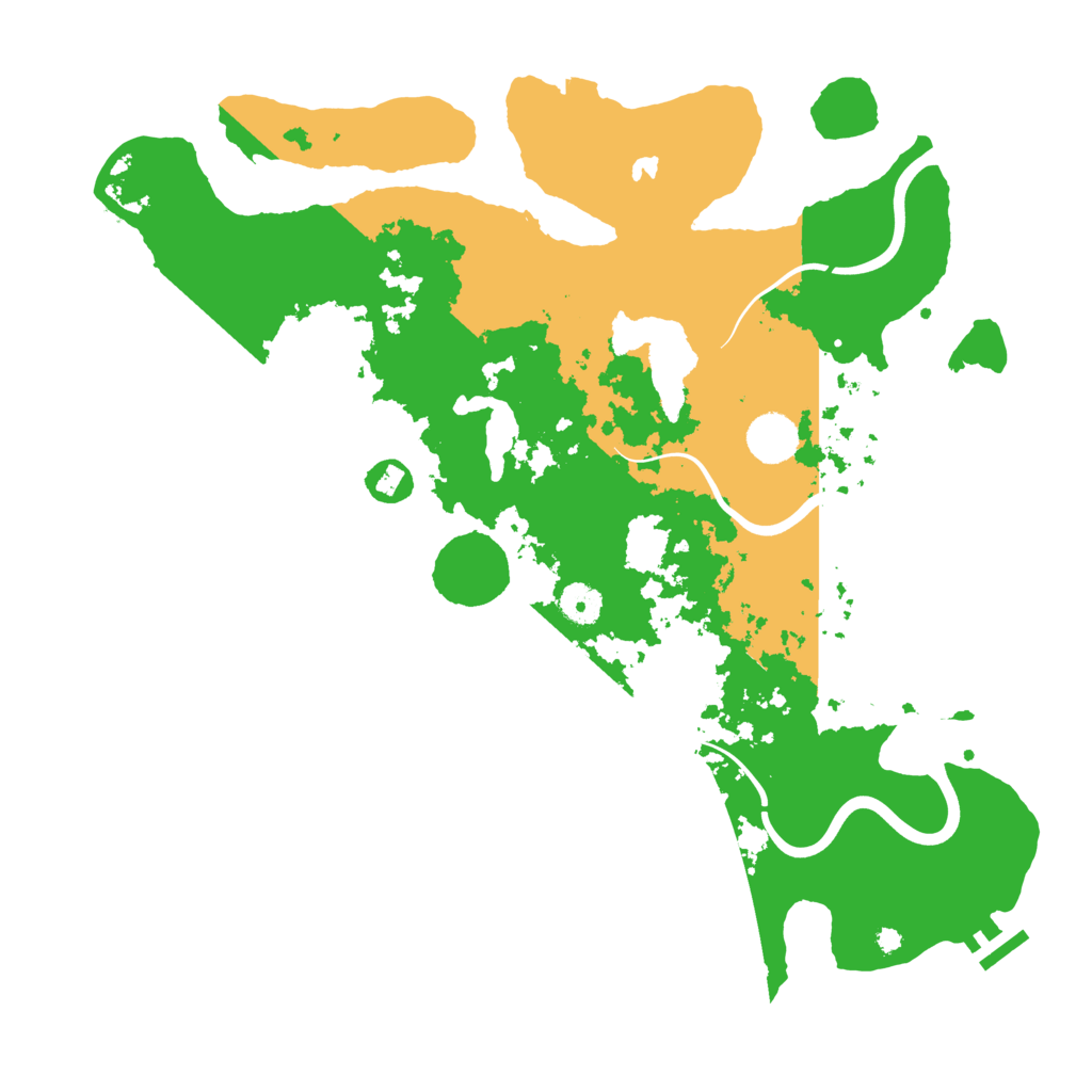 Biome Rust Map: Procedural Map, Size: 4000, Seed: 1721498417