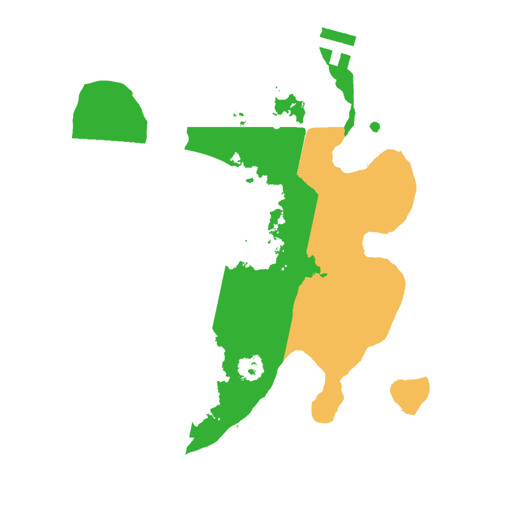Biome Rust Map: Procedural Map, Size: 2000, Seed: 945788041