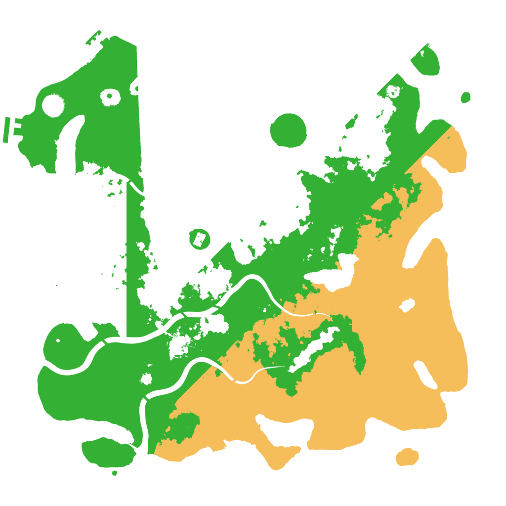 Biome Rust Map: Procedural Map, Size: 4000, Seed: 1496139203